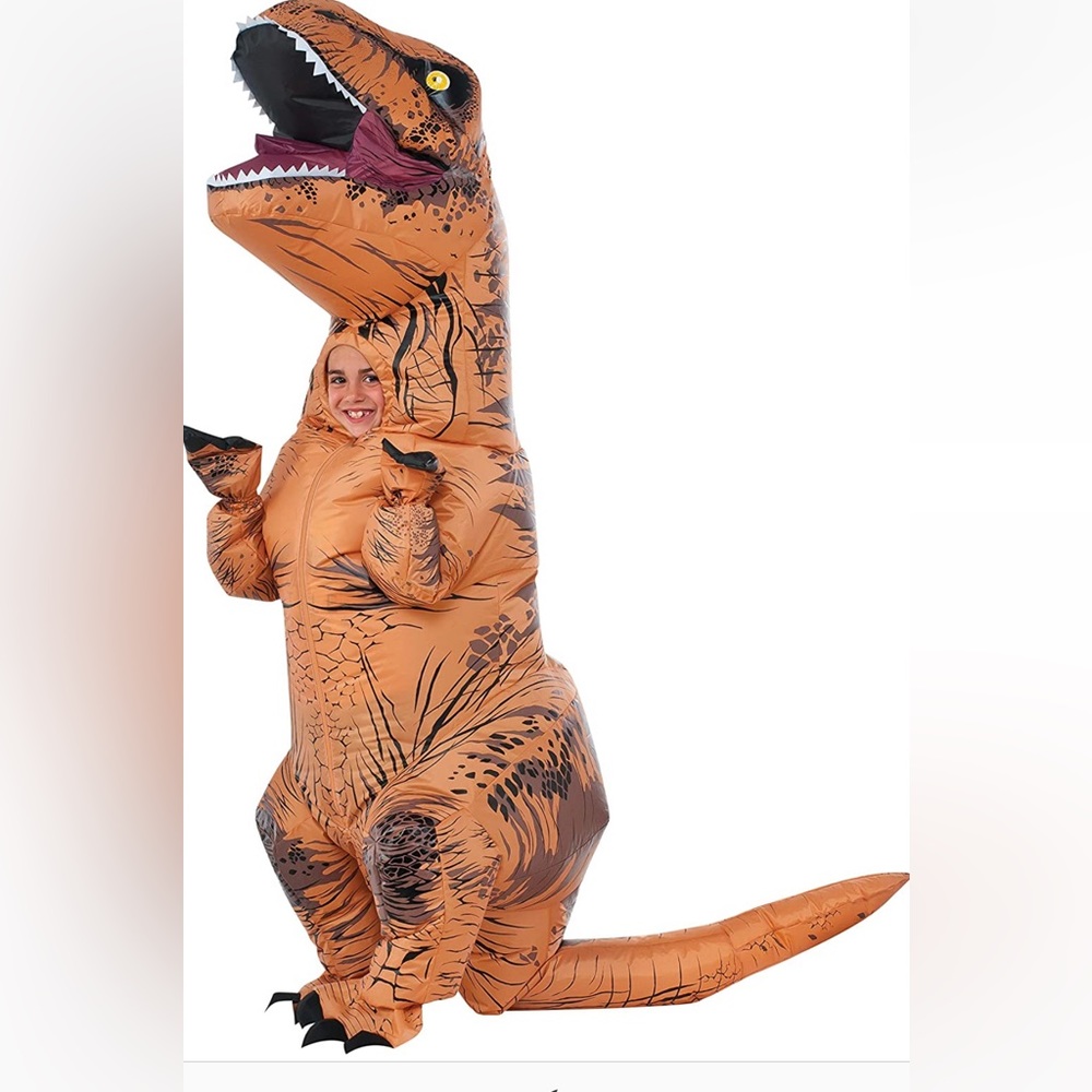 Inflatable T-Rex costume